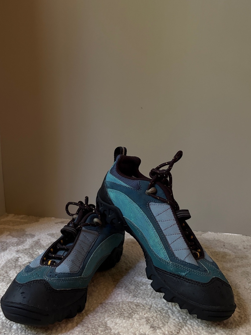 Nike ACG KATO III LACE UPTeal Blue and Black Mountain Bike Shoes